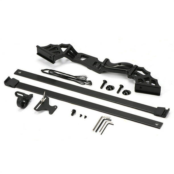 Aleación de aluminio Takedown Arch Straight AdultsAluminio Takedown Arch Straight Arch Outdoor Flexible Ballsebow Potente Caza Disparo Entrenamiento Accesorio Adultos Entrenador 50 Lbs yuarrent OD002235-03B