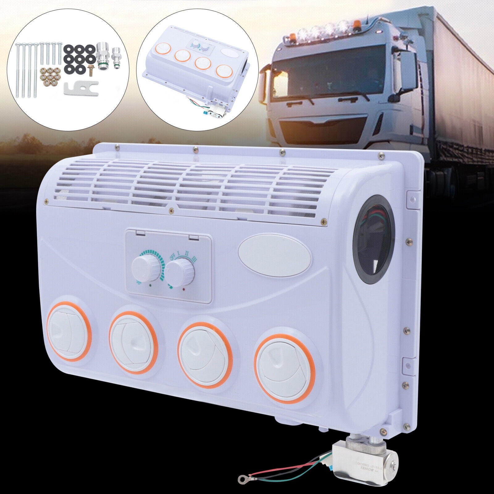 TFCFL Automotive Air Conditioning Evaporator 12V Universal Bus Truck Motorhome Retrofit Air