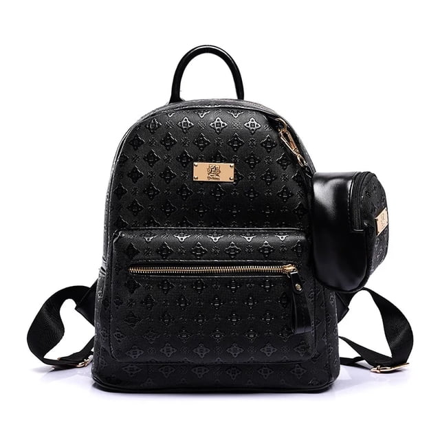 Luxury Backpack Women Leather Backpacks Vintage Female Sac a Dos Travel Bag Ladies Bagpack Mochila Feminina