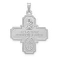 thumbnail image 6 of Auriga 14K White Gold Four Way Medal Pendant for Women (L-35.75mm, W-25.7mm), 6 of 7