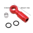 thumbnail image 3 of Advancent de aceite para bicicletas de montaña, cabezal de oliva, conectores de manguera de freno de disco hidráulico, accesorios de Ciclismo Rojo, 3 of 6