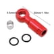 thumbnail image 3 of Sonducket de aceite para bicicletas de montaña, cabezal de oliva, conectores de manguera de freno de disco hidráulico, accesorios de Ciclismo Rojo, 3 of 6