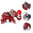 thumbnail image 4 of 1Pc Elephant Shaped Brooch Rhinestone Suit Brooch Fashion Clothes Accessory, 4 of 7