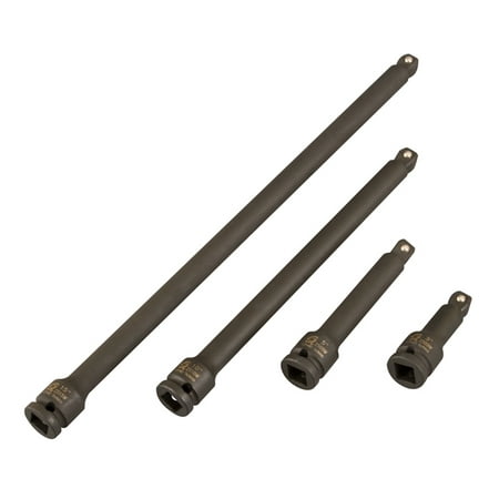 4in Drive Wobble Socket Extension - 4 Piece 3/8