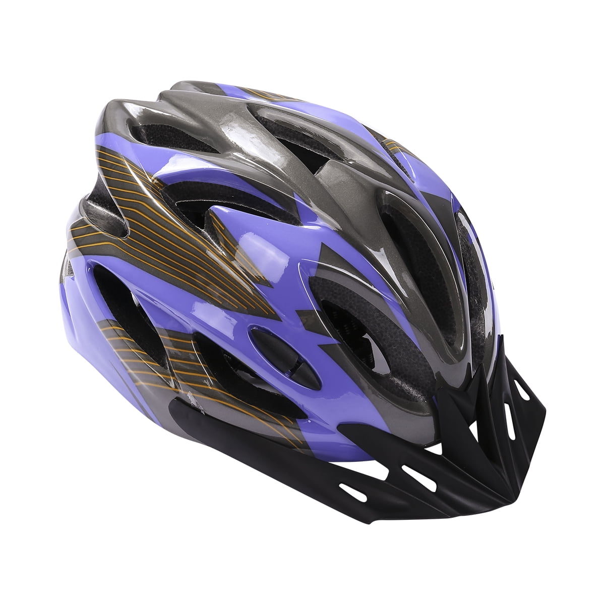 New Cycling Helmet MTB Bike Bicycle Triathlon Sport Helmet Goggles Visor 57-61cm 