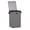 Grey, variant on Household Essentials Laundry Hamper with Lid, Sturdy Polyester Sides with Attached Magnetic Lid, Removable Mesh Liner, Attractive Grommet Handles, Easily Transportable and Folds Flat, Cobblestone