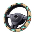 thumbnail image 2 of Balery Cool Camel Oasis Vibes Fundas elásticas antideslizantes para volante, funda protectora universal para hombre y mujer, 15 pulgadas, accesorios para coche., 2 of 6