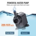 thumbnail image 4 of VEVOR Tuspuzz Aquarium Chiller, 92 Gal 348 L, 1/4 HP Hydroponic Water Chiller, Quiet Refrigeration Compressor for Seawater and Fresh Water, Fish Tank Cooling System with Pump/Hose, for Jellyfish, 4 of 9