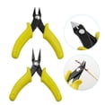 thumbnail image 5 of 3.5 Inch Pointed Nose Diagonal Pliers Wire Cutters Beginner Diy Assembly Tool Nose Pliers, 5 of 8