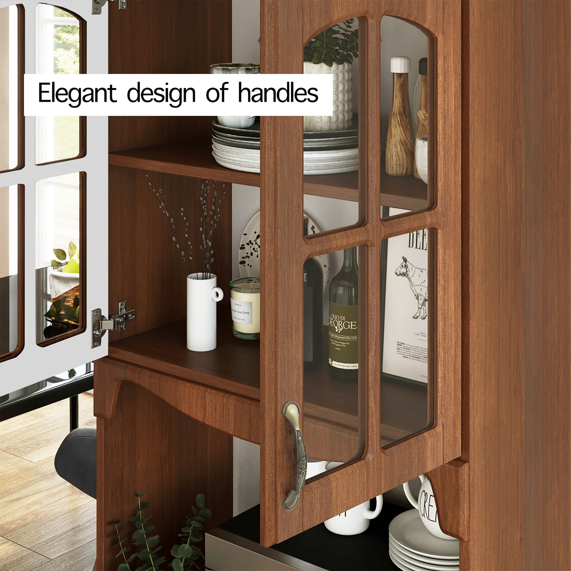Anchor Hocking Glass Slant Jar … curated on LTK  Pantry remodel, Pantry  design, Kitchen pantry design
