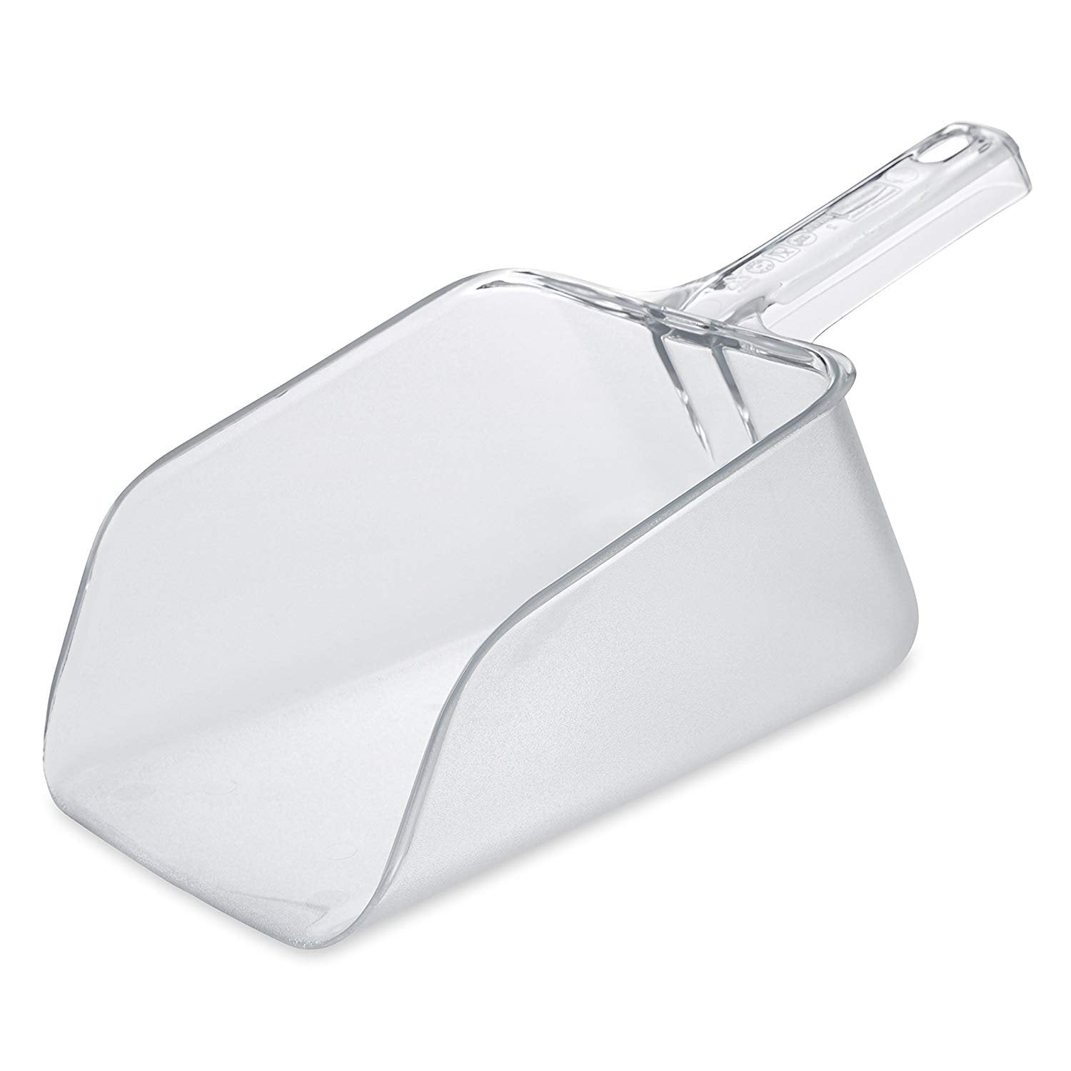 Rubbermaid Commercial FG288600CLR 64Ounce Clear Bouncer Utility Scoop