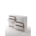 thumbnail image 5 of DAE Ireland 5-Piece Modern Wood King Bedroom Set, White, 5 of 11