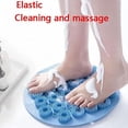 thumbnail image 4 of Wweixi Grattoir de Massage Exfoliant pour Douche en TPE pour une Longue Durée Rose Doux 1ensemble, 4 of 6