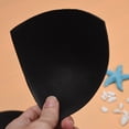 thumbnail image 5 of 2Pcs Pads for No Steel Ring Bra Sports Underwear Matching Sponge Pad Removable Insert Chest Pad for Woman (One Size, Black), 5 of 5