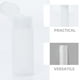 thumbnail image 3 of Moluckfu 12Ud Contenedores Transparentes Para Almacenamiento De Shampoo Y Acondicionador En Viaje, 3 of 8