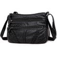 thumbnail image 1 of Bolsa Bolso Dama Casual Cuero Gran Capacidad Impermeable Viaje Negro, 1 of 3