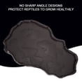 thumbnail image 4 of Feeding Dish Lightweight Plastic Reptiles Feeder Dish, Reptiles Feeding Basin, Snake Frogs Pets For Reptiles Deep Coffee Color, 4 of 8