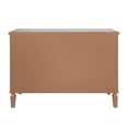 thumbnail image 5 of Elegant Decor Contempo 6 Drawer 48" Mirrored Dresser in Hand Rubbed Antique Gold, 5 of 13