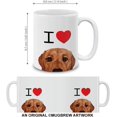 thumbnail image 4 of I Love My Cream Labrador Retriever Dog Ceramic Coffee Mug Tea Cup, 11 OZ, 4 of 6
