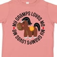 thumbnail image 4 of Inktastic My Gramps Loves Me Childs Horse Boys or Girls Toddler T-Shirt, 4 of 5