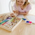 thumbnail image 6 of Melissa & Doug Deluxe Wooden Stamp and Coloring Set – Fairy Tale (30 Stamps, 6 Markers, 2 Durable 2-Color Stamp Pads), 6 of 10