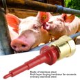 thumbnail image 3 of Etla de Oreja uña, Aguja de etiqueta de Oreja Pequeña Fuerza Alta Fácil de Usar para Ganado Para Cerdos para ovjas para la Mayoría de Los Alicados de Etiquetas de Oído, 3 of 7