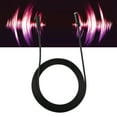 thumbnail image 1 of Camera Audio Cable, 3.5mm Gold Plated Durable Stable Performance Mini XLR Audio Cable, for SLR Camera Professional Camera  Microphone 0.3m,1m,2m, 1 of 7