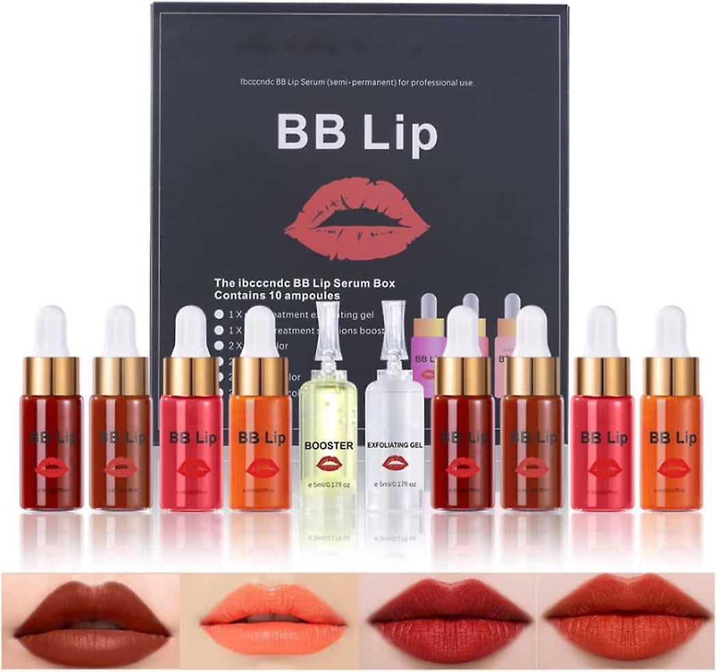  Novobey BB Lips Serum Kit, Semi Permanent Lip Make-up