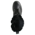 thumbnail image 2 of PORTLAND by Portland Boot Company Women's Faux Fur Trim Lug Sole Boot, 2 of 5