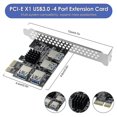 thumbnail image 5 of Pci Express 1x à 4 Usb 3.0 Carte, Carte de Réservoir, pour l'Exploitation Minière de Bitcoin, 5 of 5