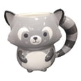 thumbnail image 4 of Taza de café de cerámica, taza de té atractiva, taza de jugo de leche novedosa, taza de leche de té de la mañana, taza de animal para Navida Mapache, 4 of 8