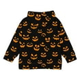 thumbnail image 6 of Zwiiyzr Toddler Kids Boys Girls Halloween Full Zip Hoodie Sweatshirt Jacket Print Long Sleeve Pocket Zipper Hoodies Casual Coat Top for 4-12 Years Camouflage, 6 of 6