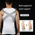 thumbnail image 4 of Lilvigor Men's Compression Tank Top Seamless Slimming Body Shaper Vest Shirt Shapewear Abs Abdomen Slim Gymwear, 4 of 7