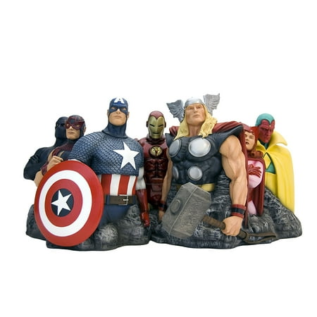 Art Reproduction Sculpture - Alex Ross Marvel Comics Avengers Assemble Fine Art Sculpture