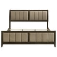 thumbnail image 4 of Wilkes 51-inch Upholstered Eastern King Bed Dark Cocoa, 4 of 11