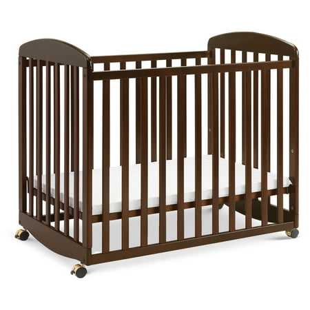 DaVinci Alpha Mini Rocking Crib in Espresso (Best Mini Crib 2019)