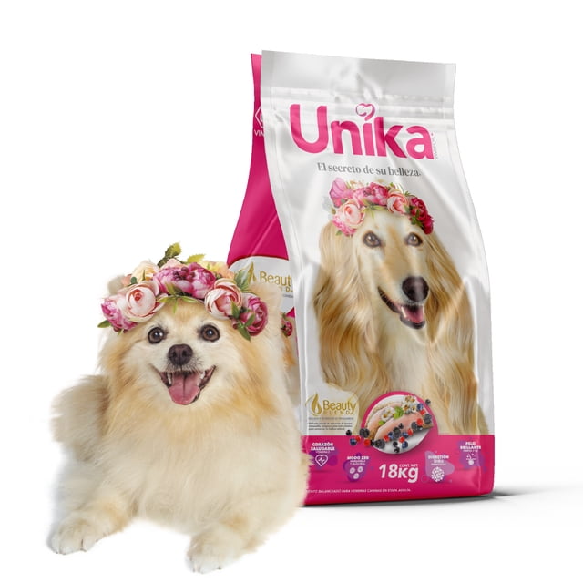 Alimento Super Premium Unika EL Secreto de su Belleza 18 Kg