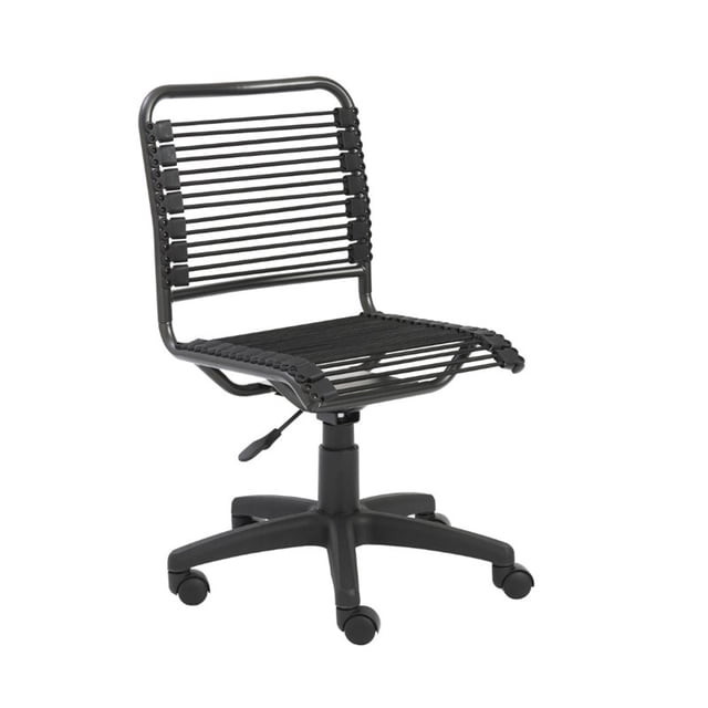 Eurostyle Chaise de Bureau à Dossier Bas en Noir
