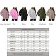 thumbnail image 7 of BUYISI Womens New Round neck Pullover Fashion Loose Casual Plush Long-sleeve sweatshirt Black XL, 7 of 7