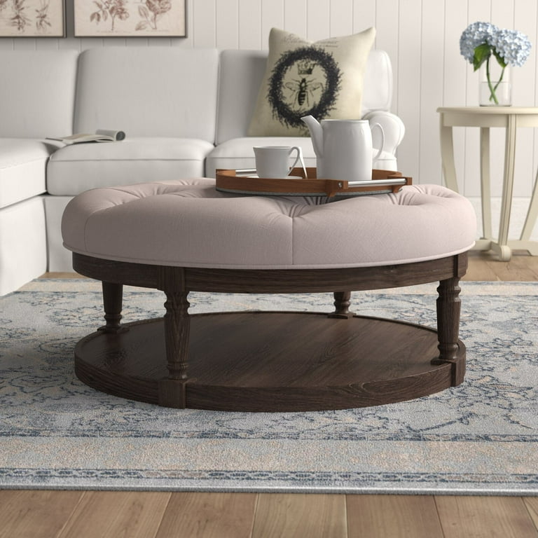 Kaufmann tufted shop cocktail ottoman
