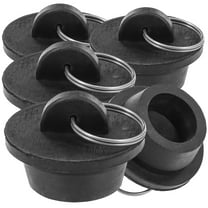 Raindrops 5Pcs Bathtub Plug Stopper for Sealing and Leak Prevention in Home Kitchen and Bathroom