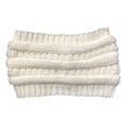 thumbnail image 1 of Diadema cálida para el cabello Qarigey gorro de lana ligero blanco, 1 of 6