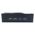 thumbnail image 6 of 5.25 inch Front Panel USB Hub, Optical Drive Front Panel, USB 3.0 USB 2.0 Computer Expansion Board, USB Front Panel Adapter, 6 of 7