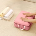 thumbnail image 5 of AuroraX Waterproof Travel Storage Bag Portable Clothing Storage Bag Compression Foldable Lightweight Durable Luggage Packing Bag for Travel Pink, 5 of 6