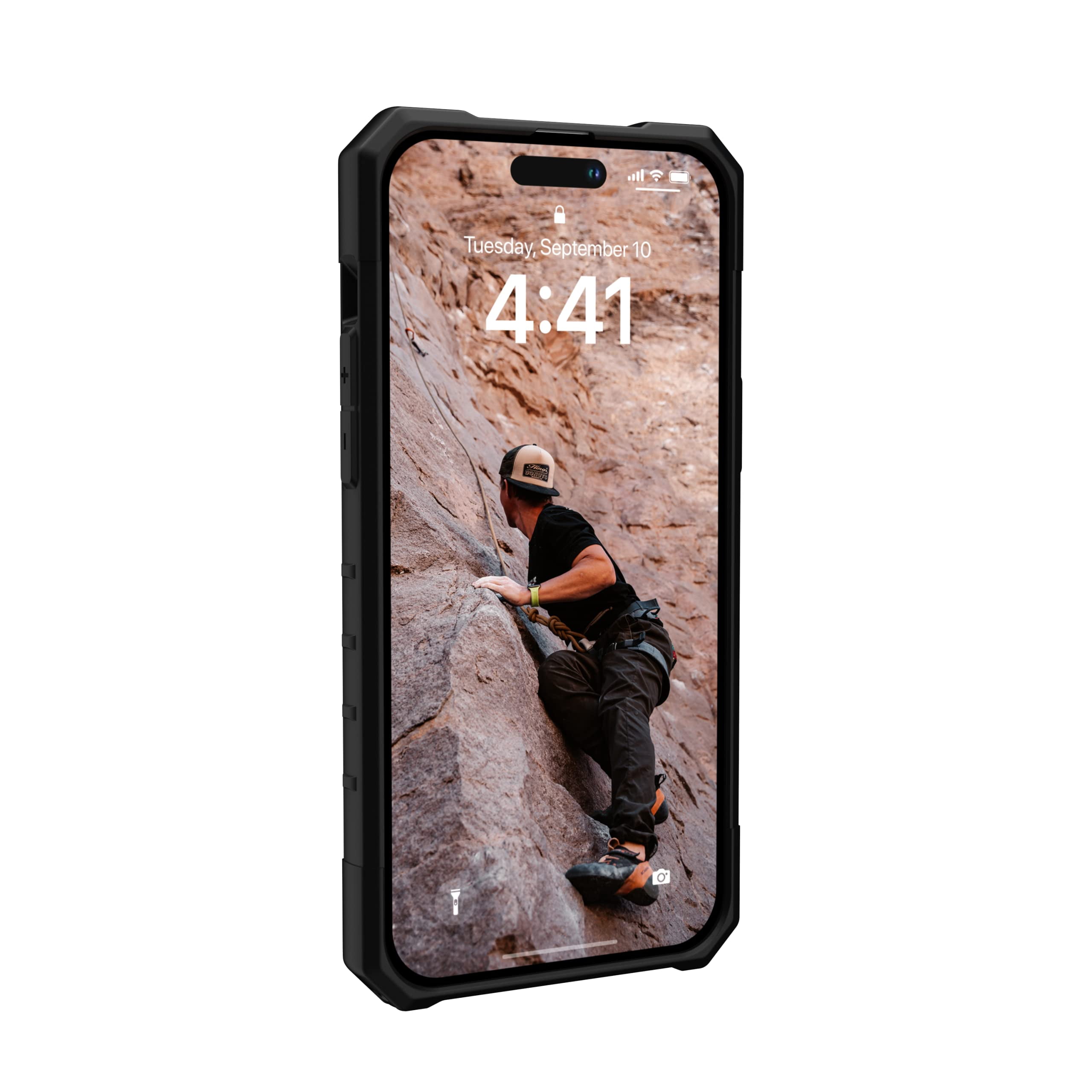 UAG iPhone 14 Pro Max Case Black 6.7" Pathfinder Slim Lightweight Shockproof Dropproof Rugged Protective Cover Compatible with Wireless Charging by URBAN ARMOR GEAR