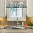 thumbnail image 2 of Yayeee Kitchen Valance Rod Pocket 54" x 18" Living Room Window Curtain, Night Deer, 2 of 6