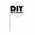 thumbnail image 1 of Quote Do It Yourself Art Deco  Fashion Toothpick Flags Cupcake Picks Party Celebration, 1 of 3