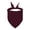 F, variant on Pet Collar Scarf for Indoor Outdoor Use | Fabricated Polyester Knit Triangular Bib for Cats Dogs Large Medium Small