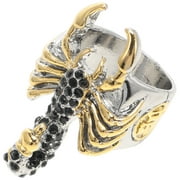 5 Pieces Scorpion Ring Men's Rings Jewelry Man Titanium Steel