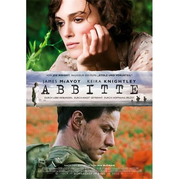 Posterazzi MOV414569 Atonement Movie Poster - 11 x 17 in.